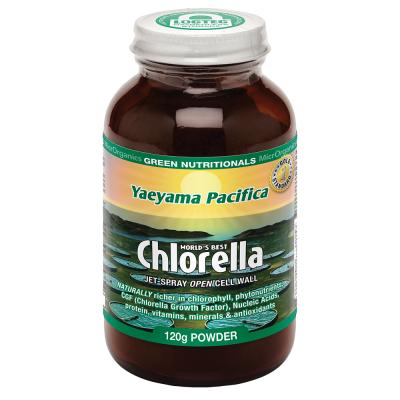 Green Nutritionals by MicrOrganics Yaeyama Pacifica Chlorella Powder 120g